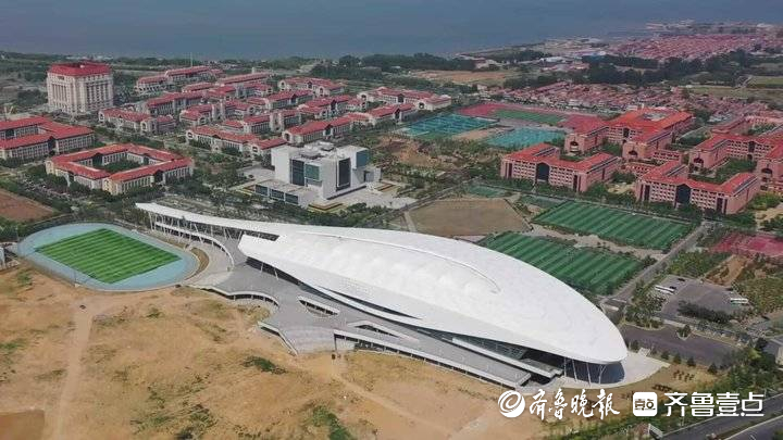 优雅宏伟,山东大学青岛校区的新建体育馆