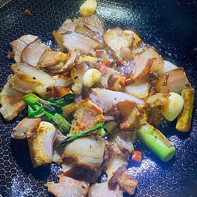 腊肉炖白菜图片