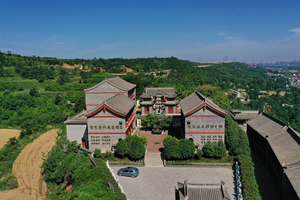鸡子山的道安寺建寺1700年了