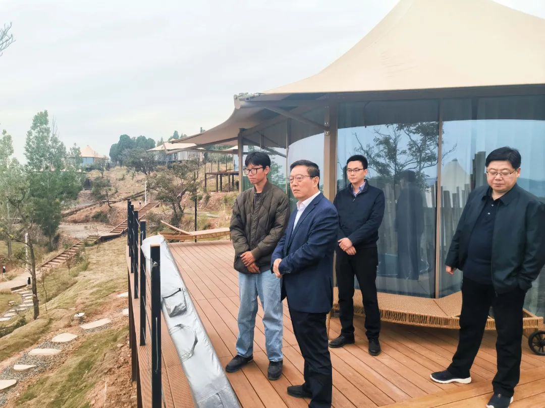 中站区委书记董红倜调研文旅项目建设工作