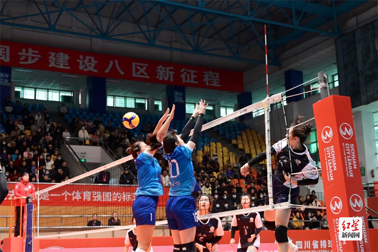 排球比赛火热开打 成都女队,资阳女队,遂宁男队晋级决赛