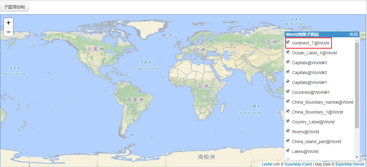 控制continent_t@world图层不显示地图的状态