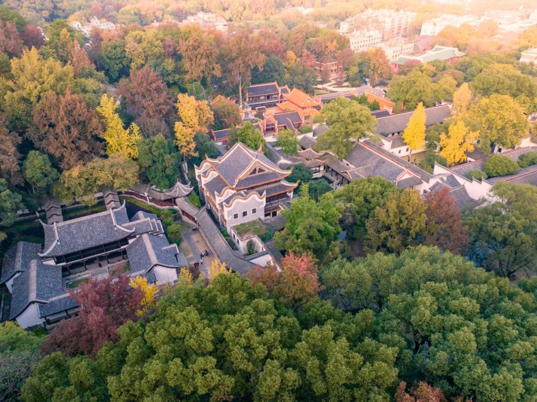 岳麓书院全景图图片