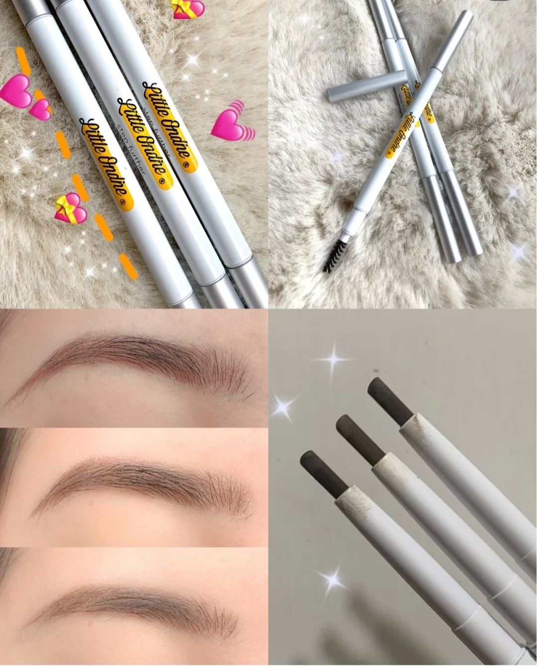 今日种草:小奥汀双头极细眉笔 02棕色 8周年庆款防