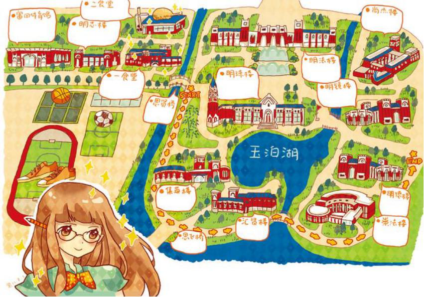华东政法大学校园地图