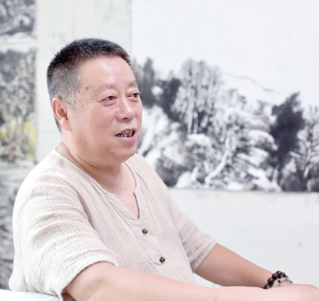 翟晖山水画:传统与现代的和谐之美