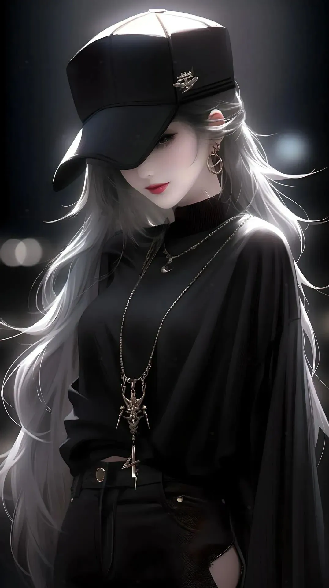 黑暗系女生头像,充满神秘感