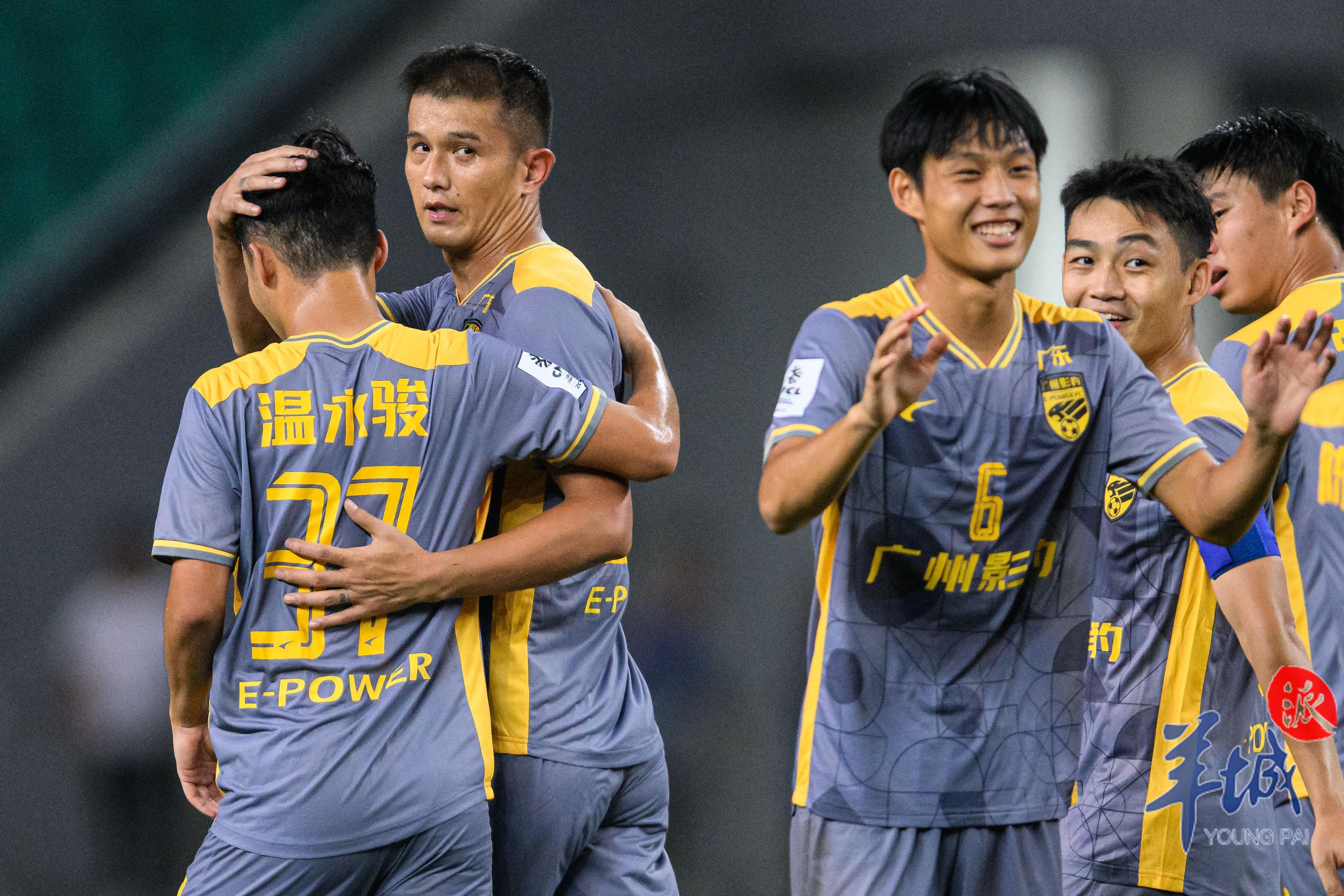 图集|中冠联赛广州影豹3-0重庆犇骉提前出线