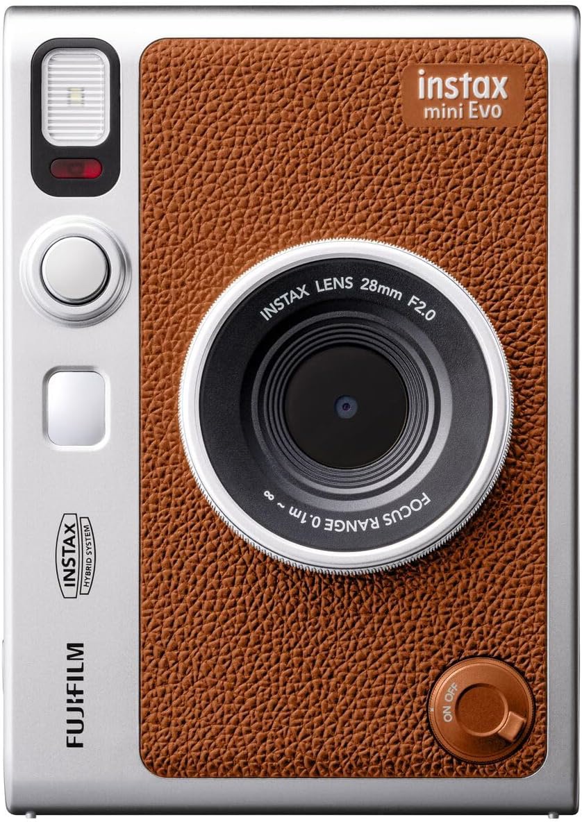 富士 instax mini evo brown拍立得相機上架亞馬遜,將於近期發佈