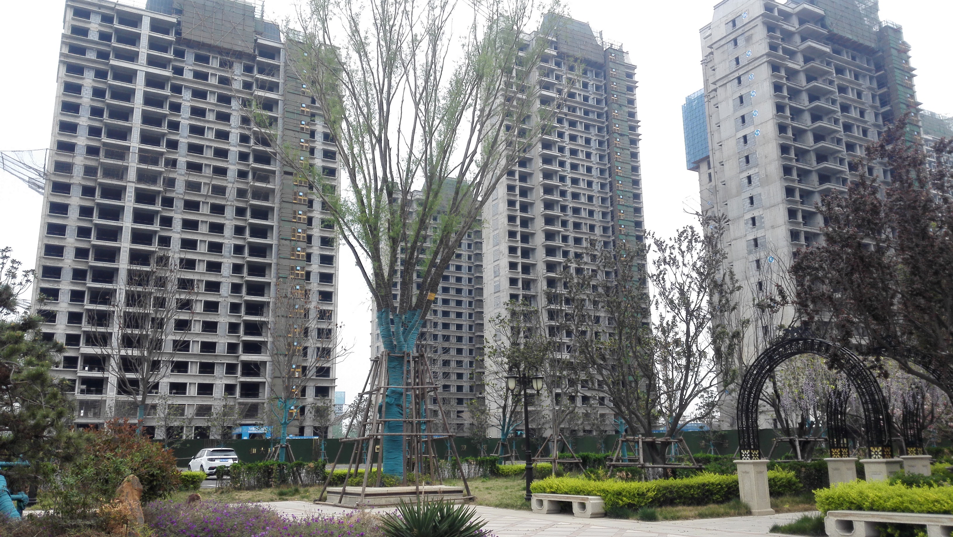 周口恒大珺庭项目建设进展情况