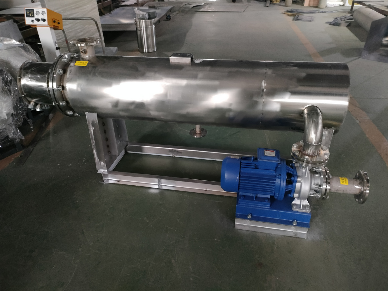全304材质带水泵管道加热器