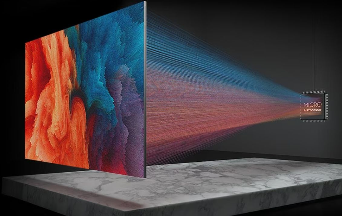 三星展示micro led产品:搭载rgb无机自发光技术