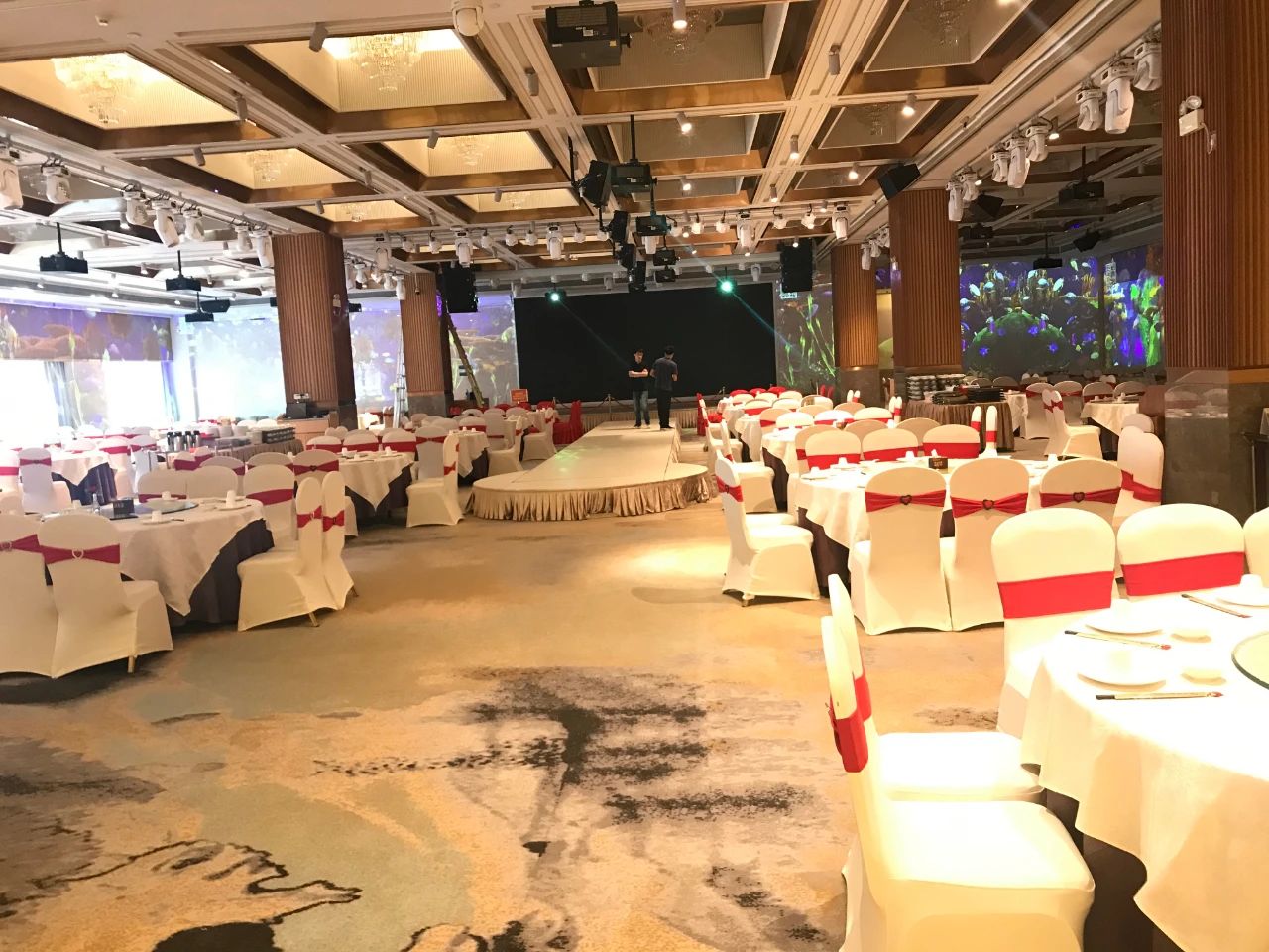 「萬星音响」发声深圳水都假日酒店宴会厅