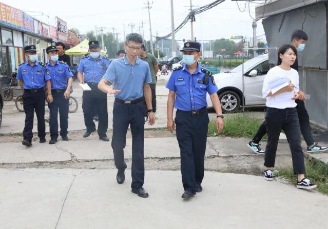 查问题 促整改!赵全营镇开展创城拉练检查