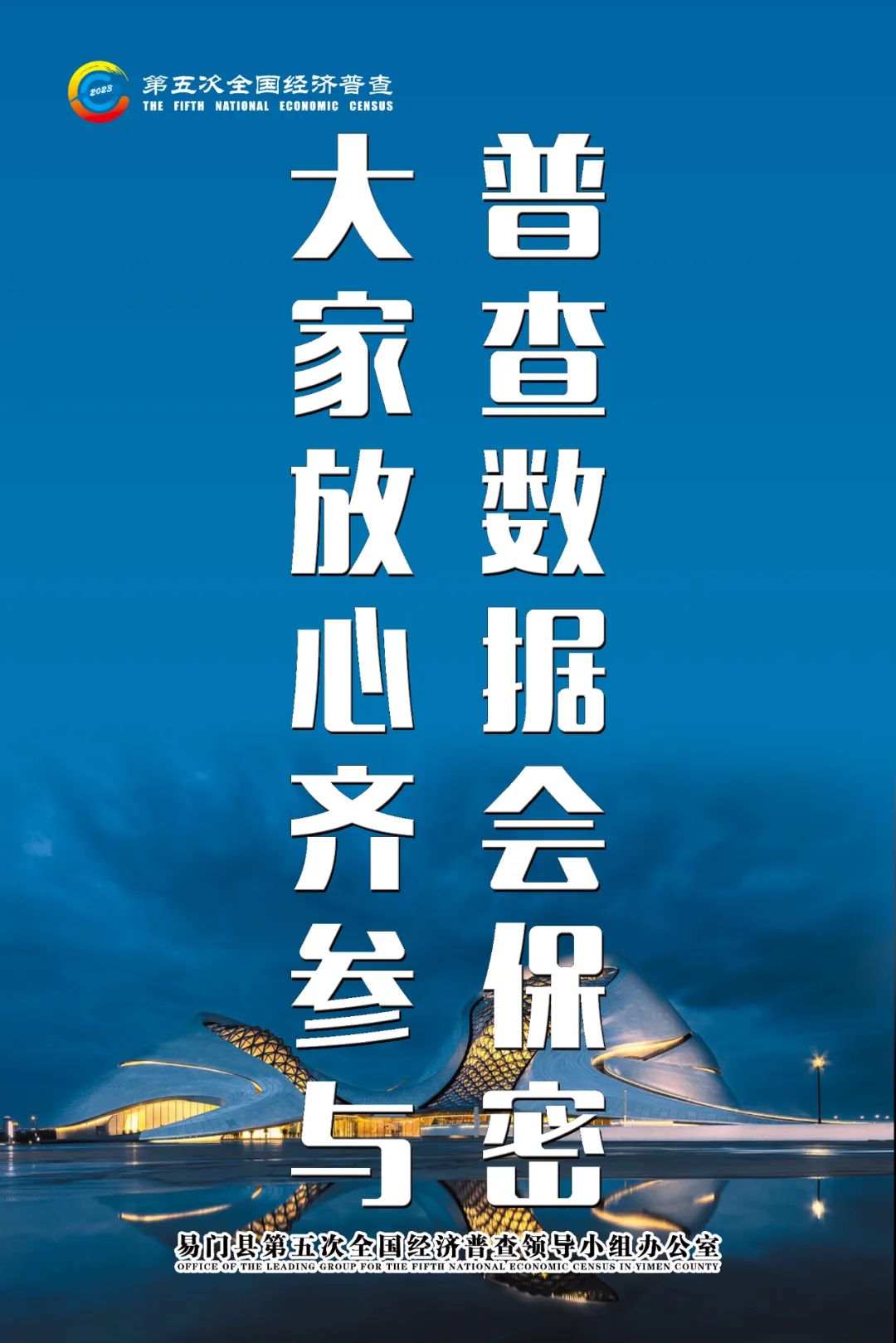 第五次全国经济普查宣传海报