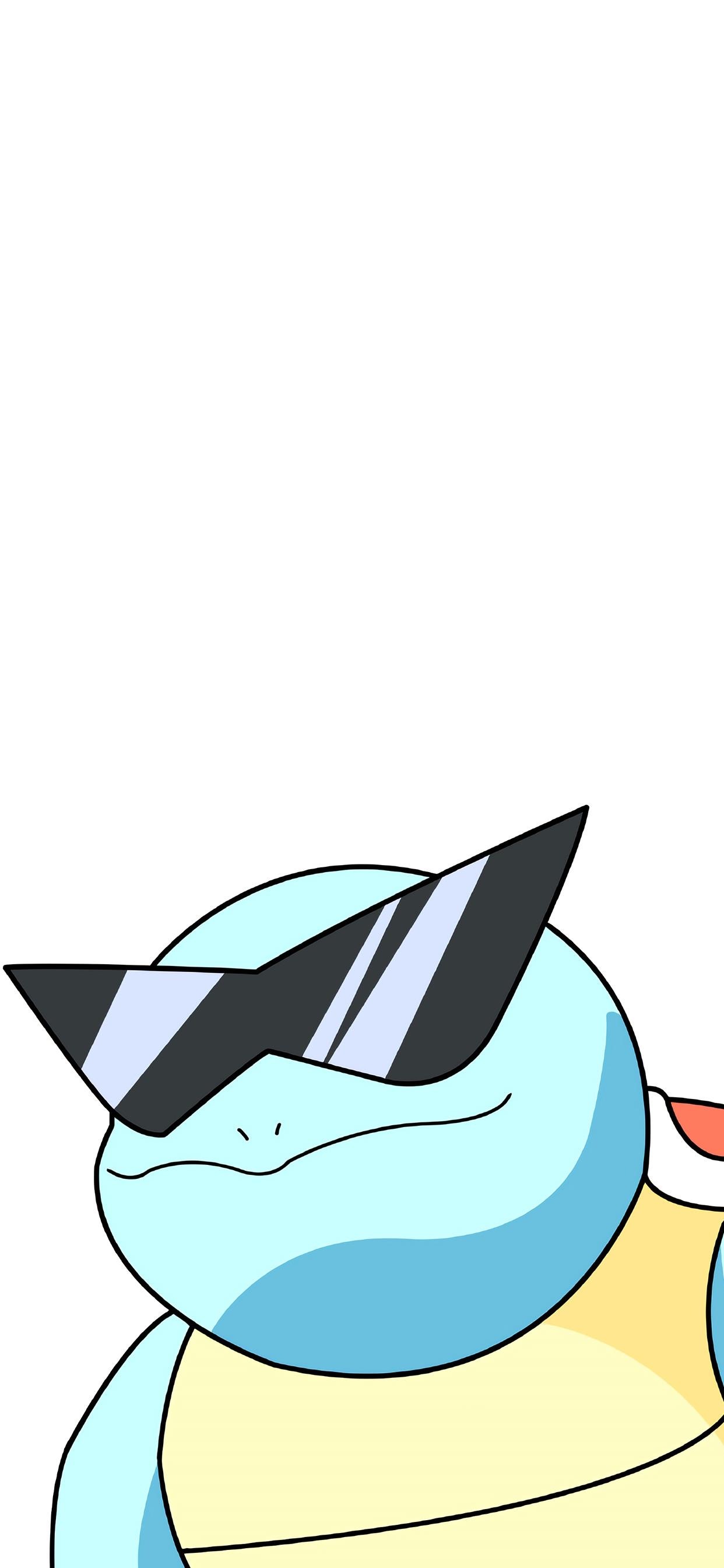 帅气杰尼龟卡通壁纸 高清壁纸无水印