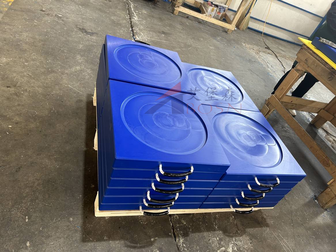 超级耐用的高分子聚乙烯吊车支腿垫板