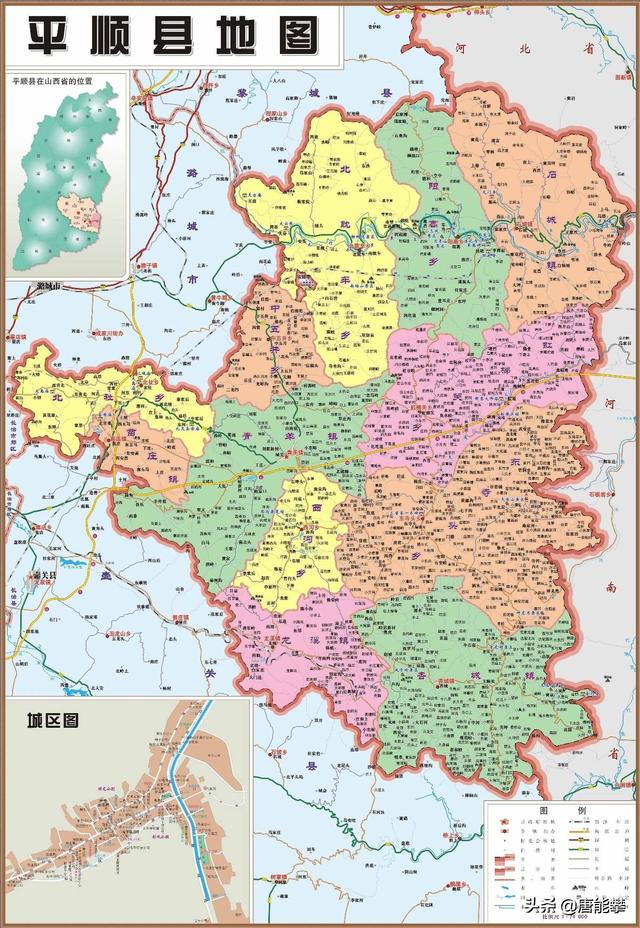 长治壶关县地图图片