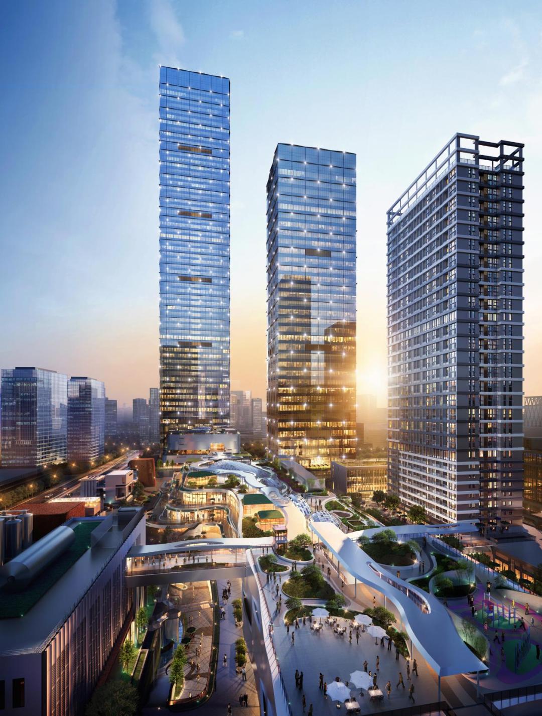 粤海置地大厦喜提封顶!金威啤酒厂城市更新单元改造即将收官