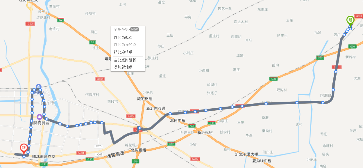 新沂市公交车路线图图片