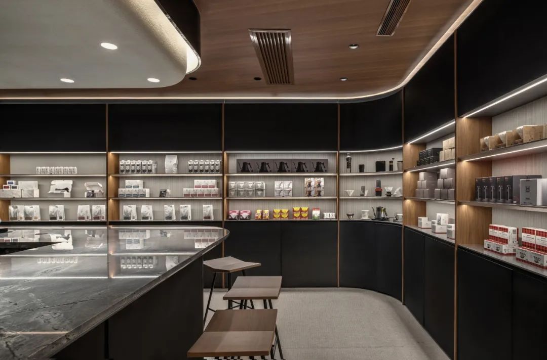 cupping room黑金高品质咖啡店设计