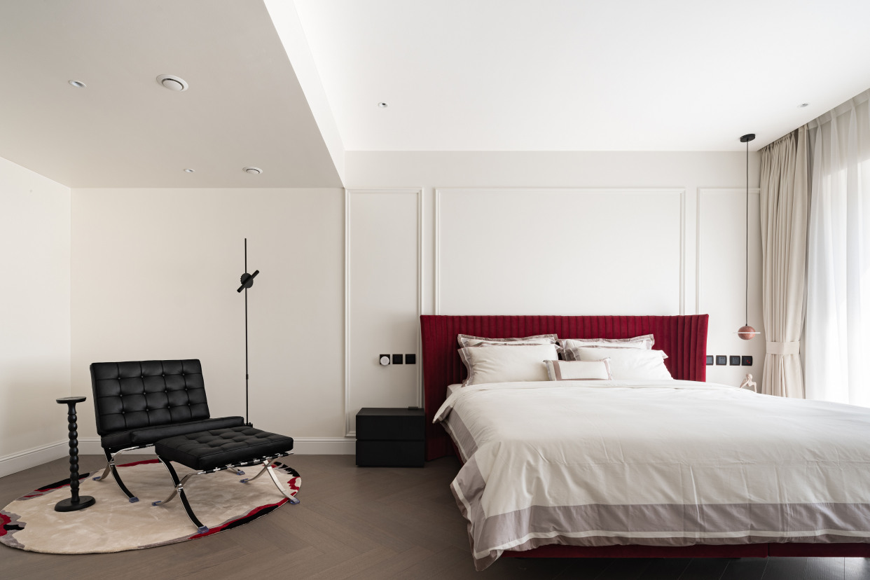 220平米平层公寓,现代装修效果图