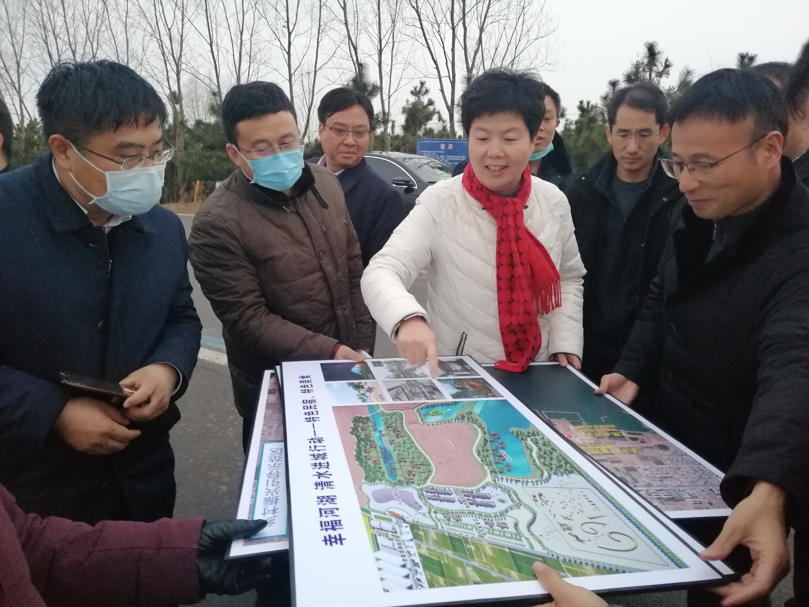 市领导吴海云督查石梁河水库幸福河湖建设清水进城工作