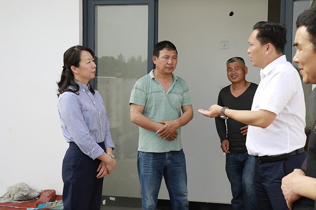 「为群众办实事示范法院创建活动」汨罗法院李芬一行到白水镇调研指导