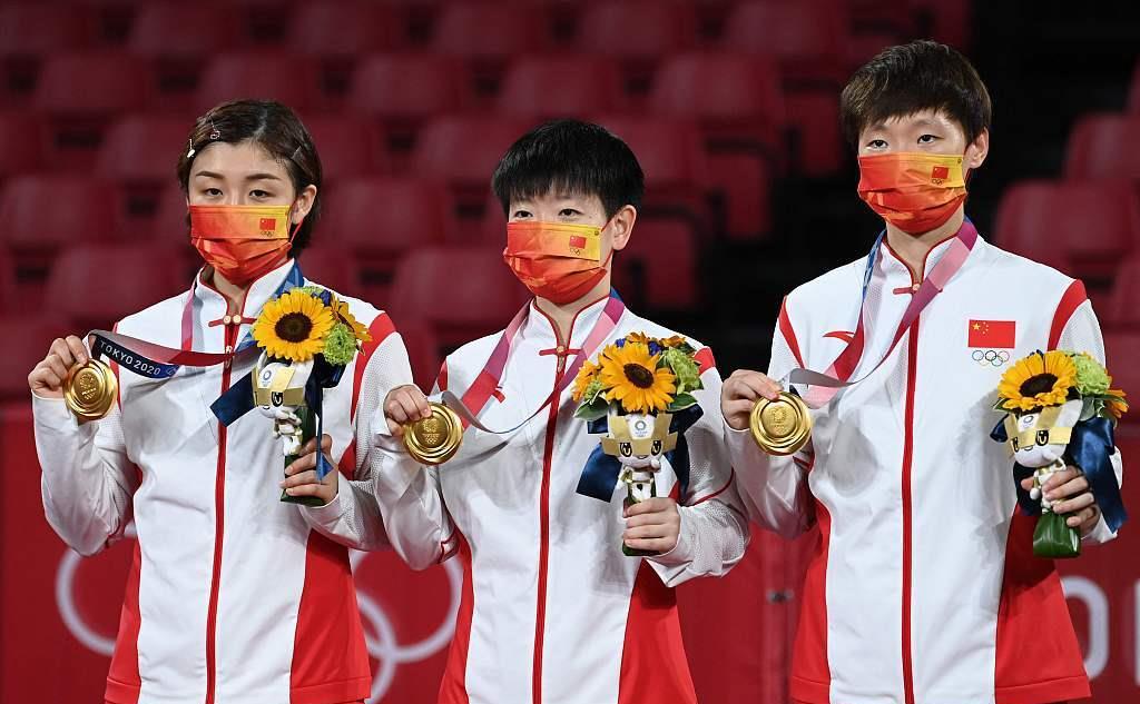 女乒震惊世界!2028洛杉矶奥运会夺得5枚金牌!