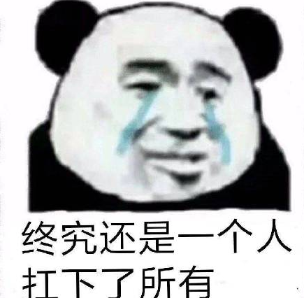 终究还是一个人扛下了所有下一句是什么 终究还是一个人扛下了所有