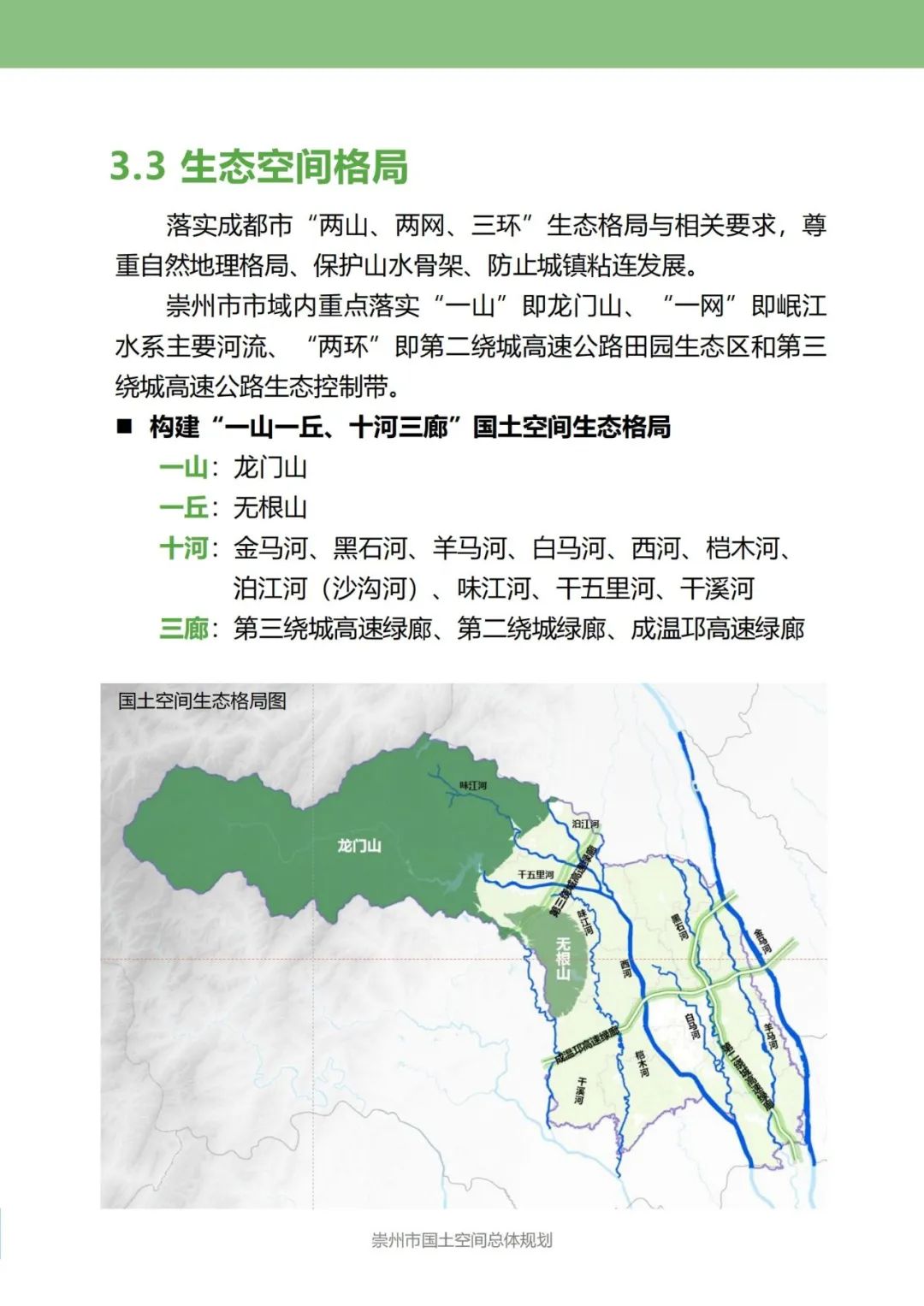 崇州市国土空间总体规划(2021-2035年)面向全市公开征求意见