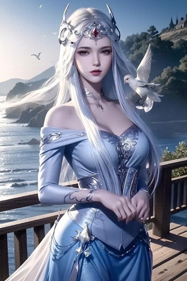 手机壁纸,海神岛第一美人波塞西