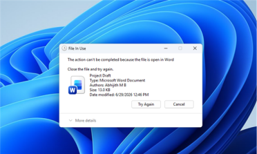 Win11被占用文件终于能删了！微软官方揭秘原因和修复方案