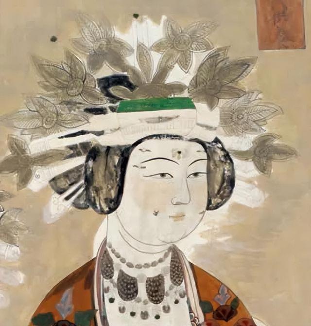 唐朝女性妆容中的花钿,小小一个却饱含深意,真不是根据心情化的