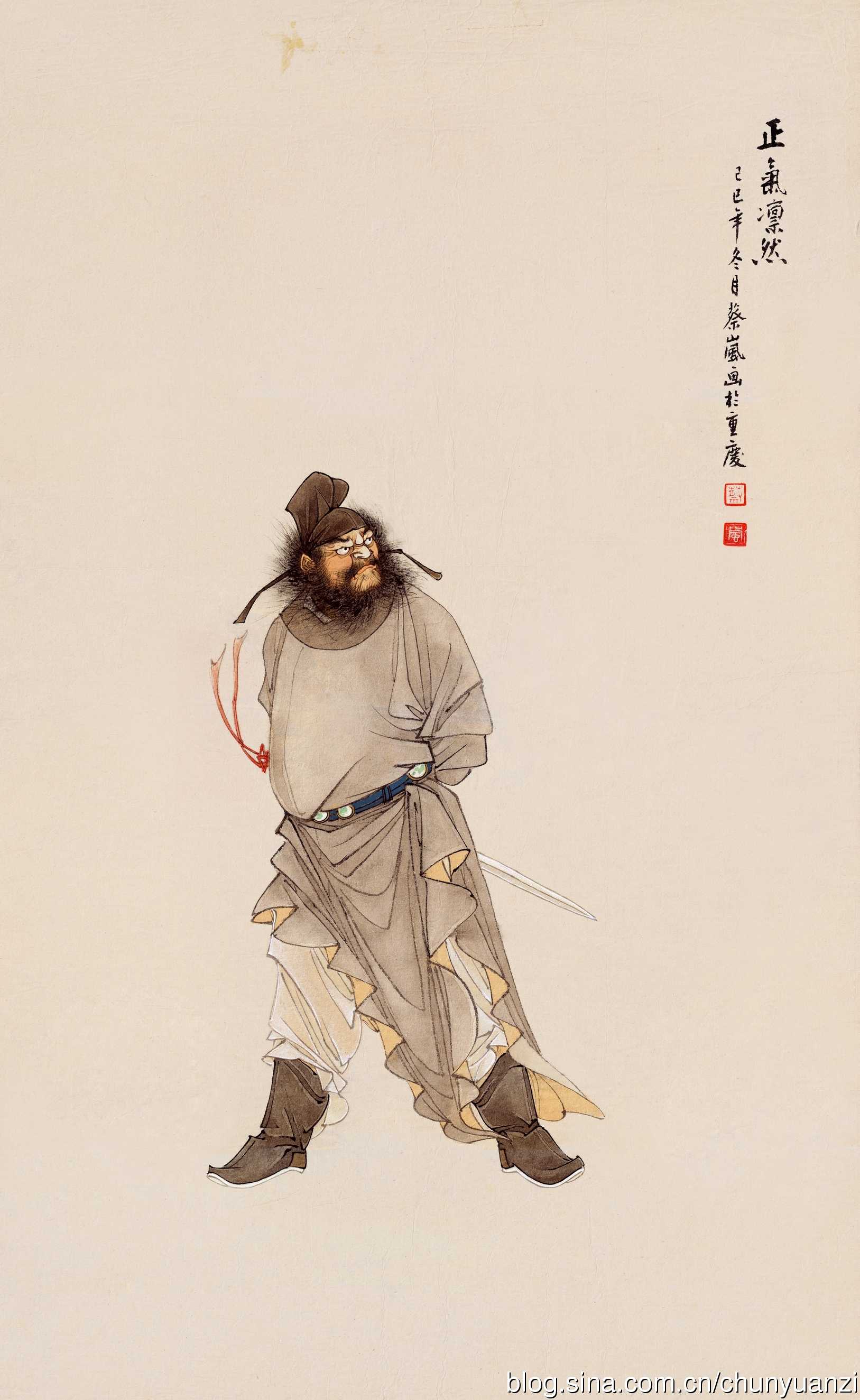 淡雅的色彩,墨彩交融的技巧