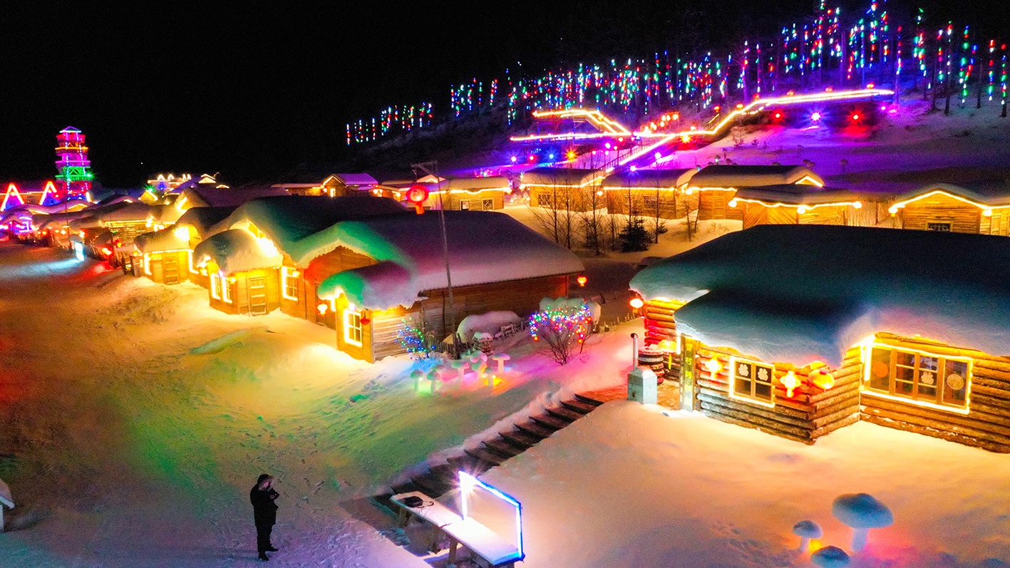 来兴安盟阿尔山雪村感受年味儿吧!