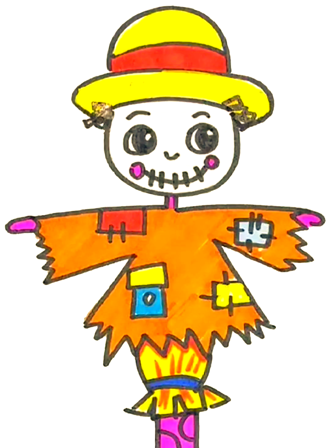 立秋稻草人绘画详指南:从基础到文化背景