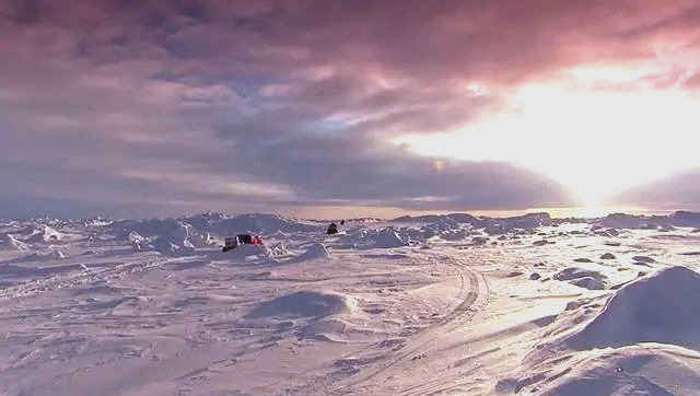 冬季白令海峡结冰时,汽车能否跨越海峡从亚洲至北美洲?