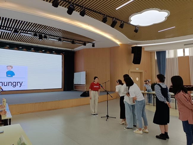 平阳县森林幼儿园开展教师英语教研活动