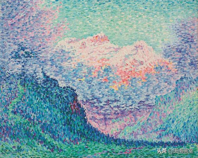 大师作品分享|法国新印象派点彩派画家保罗西涅克与他的风景画