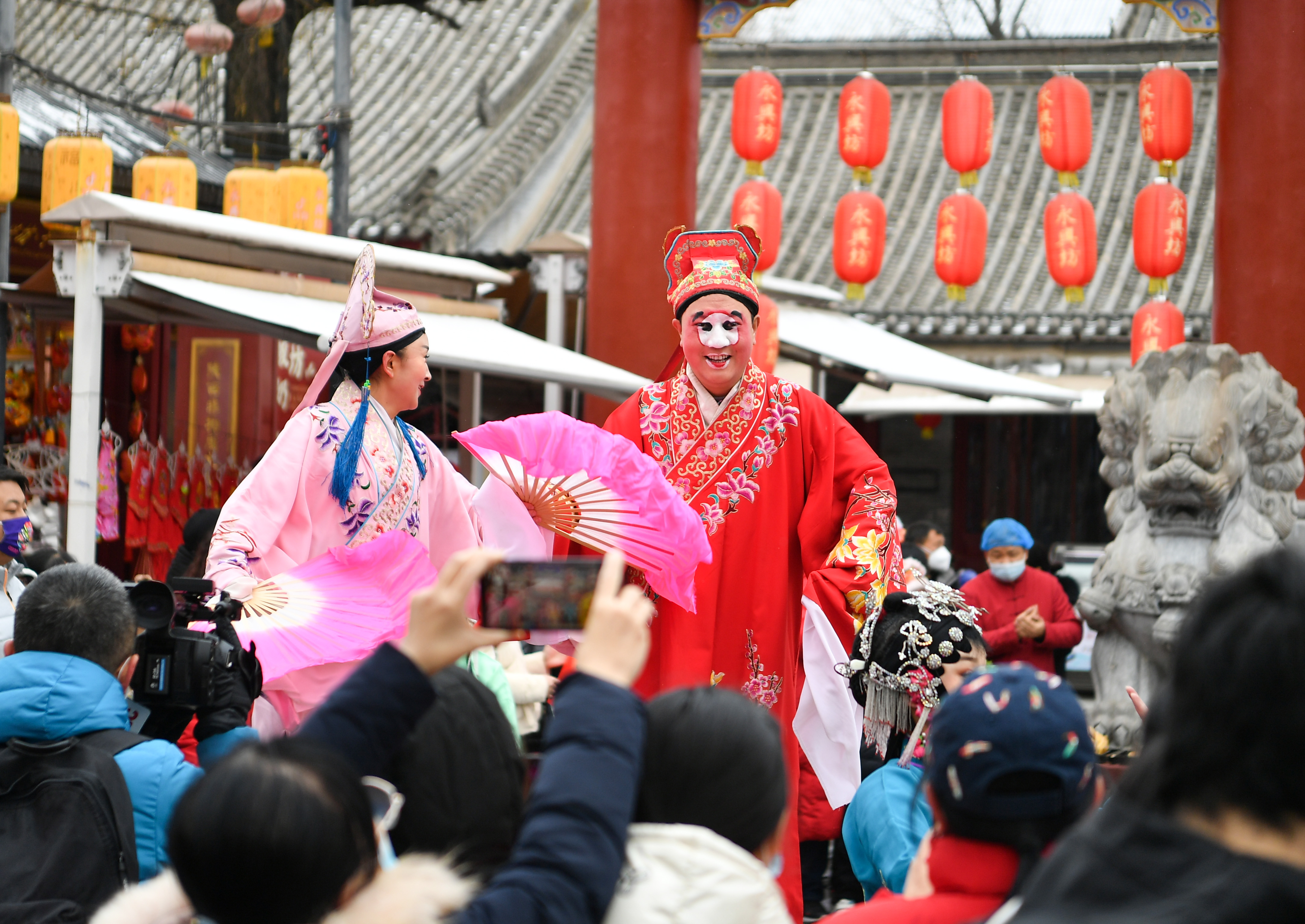 陕西西安:传统民俗迎新春