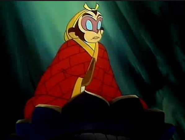 动画《西游记》片头里的孙悟空,传奇的行者,老孙的本色