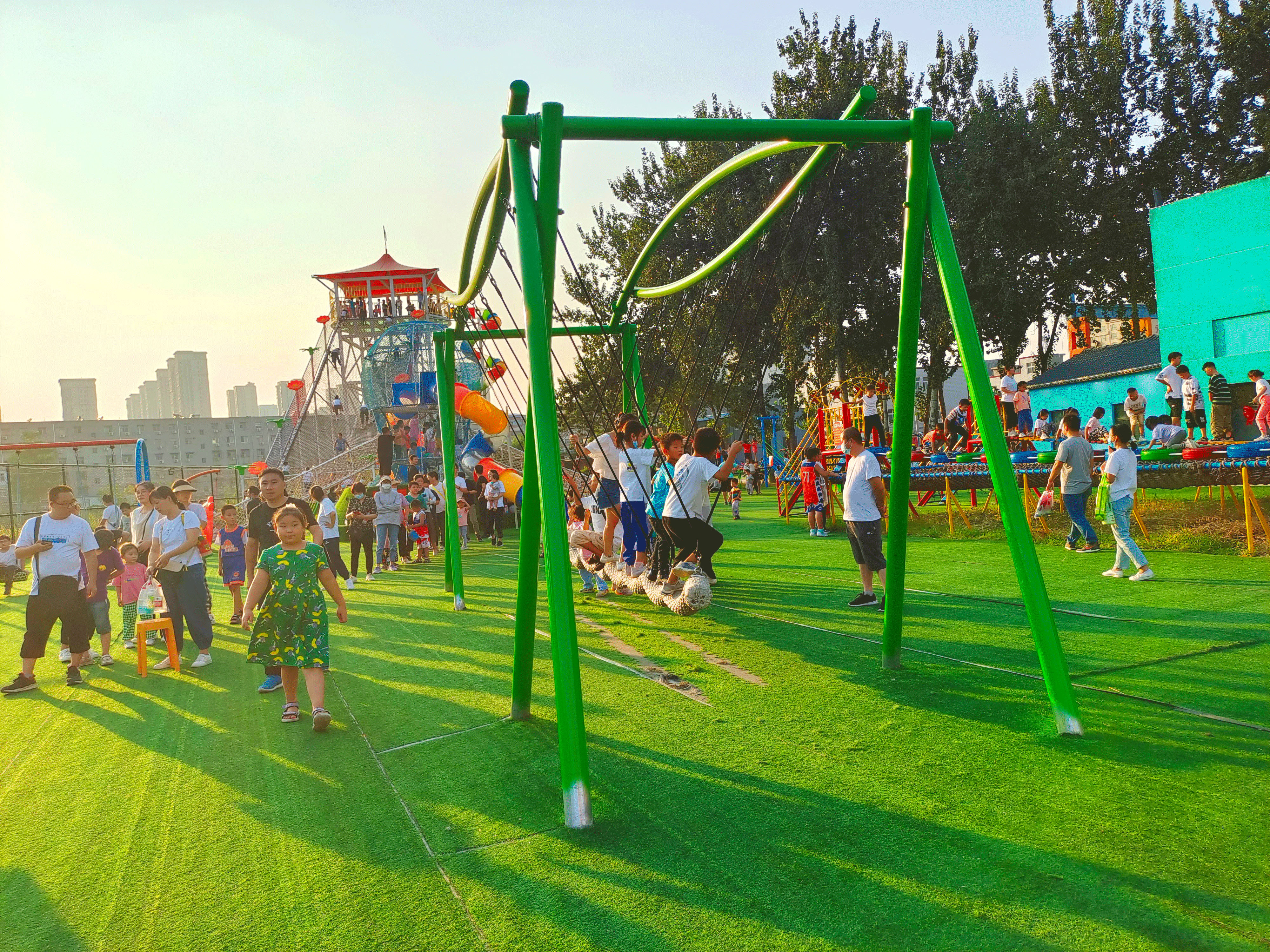 无动力亲子乐园为何备受欢迎