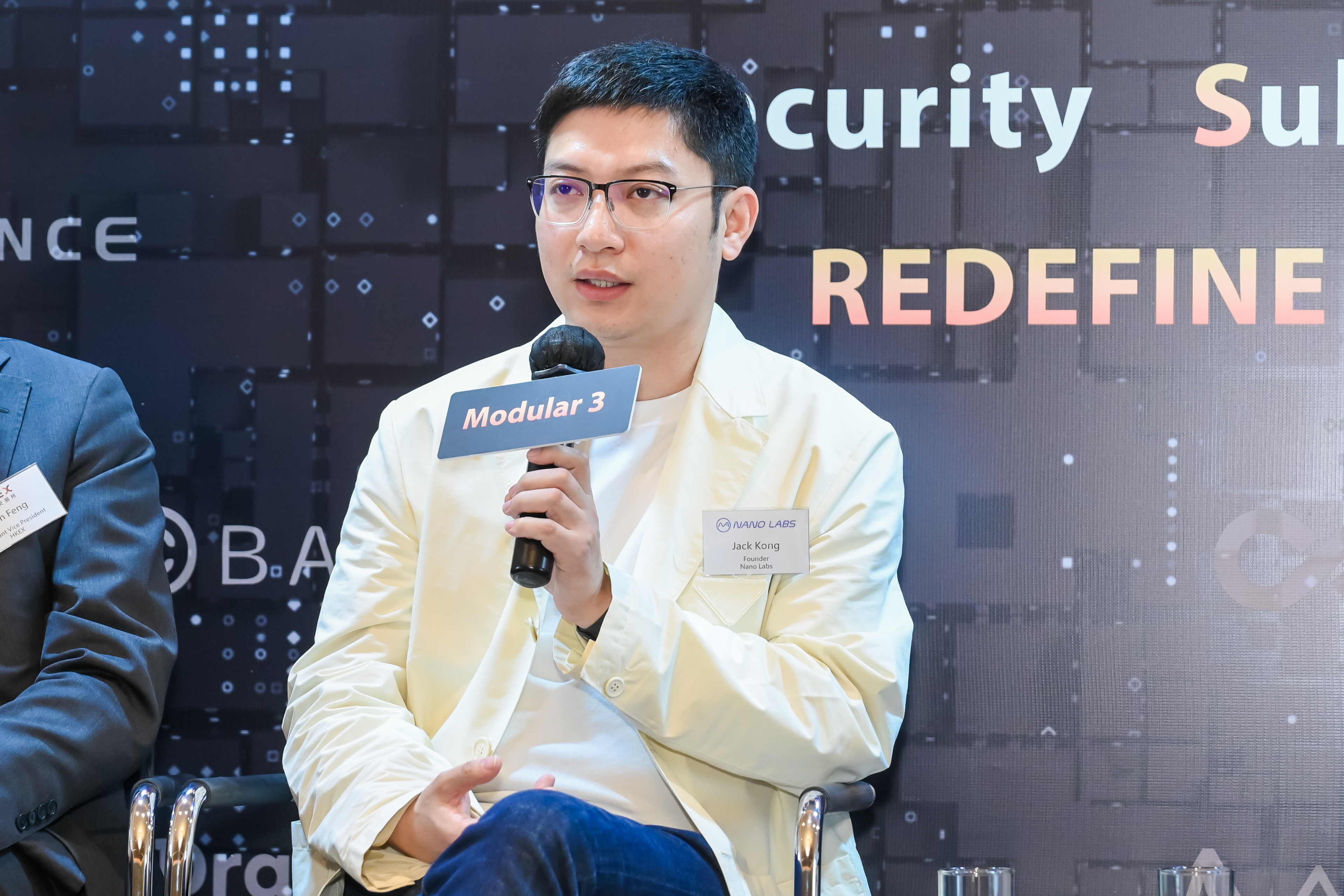 nano labs毫微科技创始人孔剑平先生出席modular 3会议