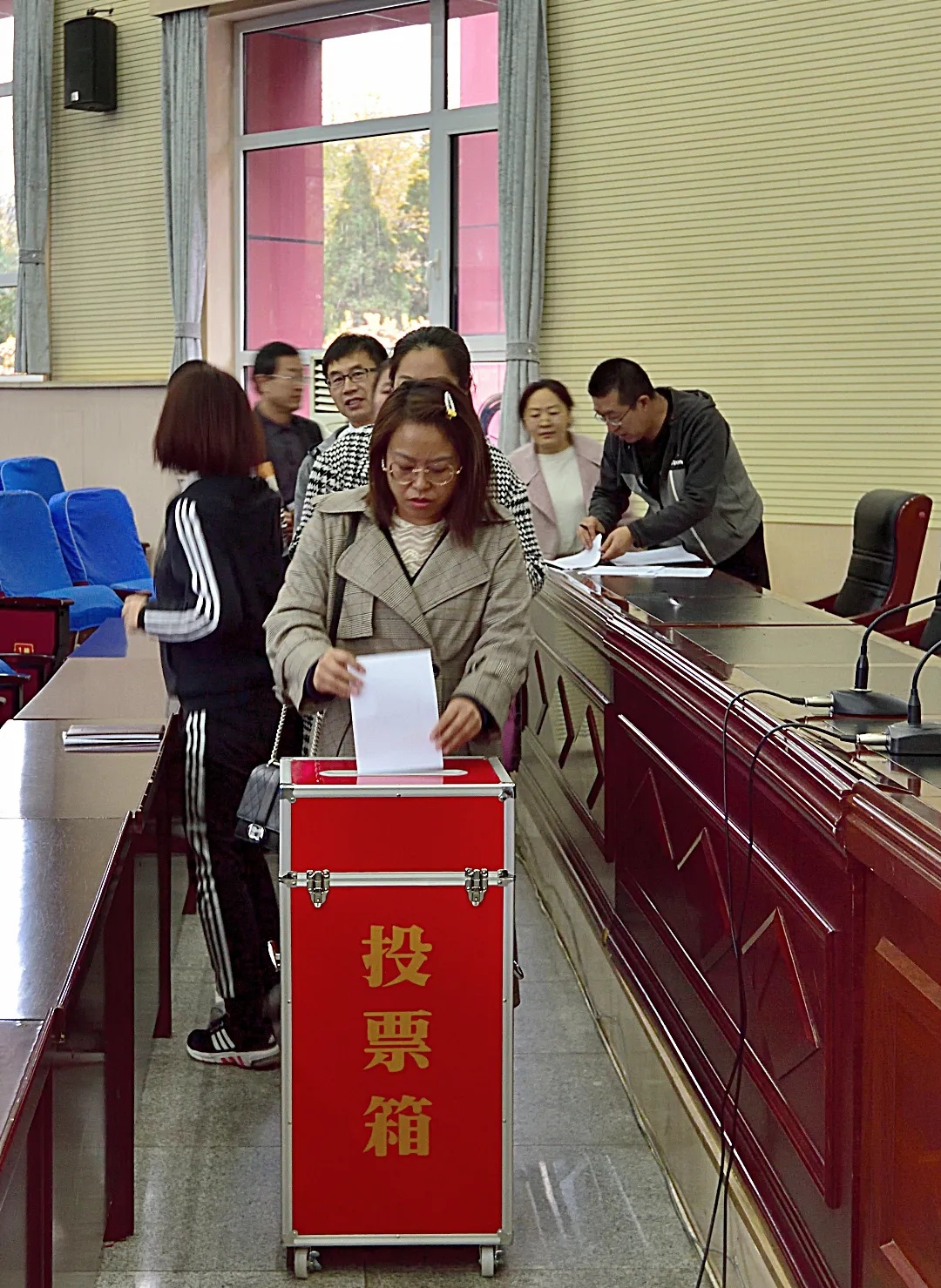 朔州市第一中学校召开2020年第四季度党员大会