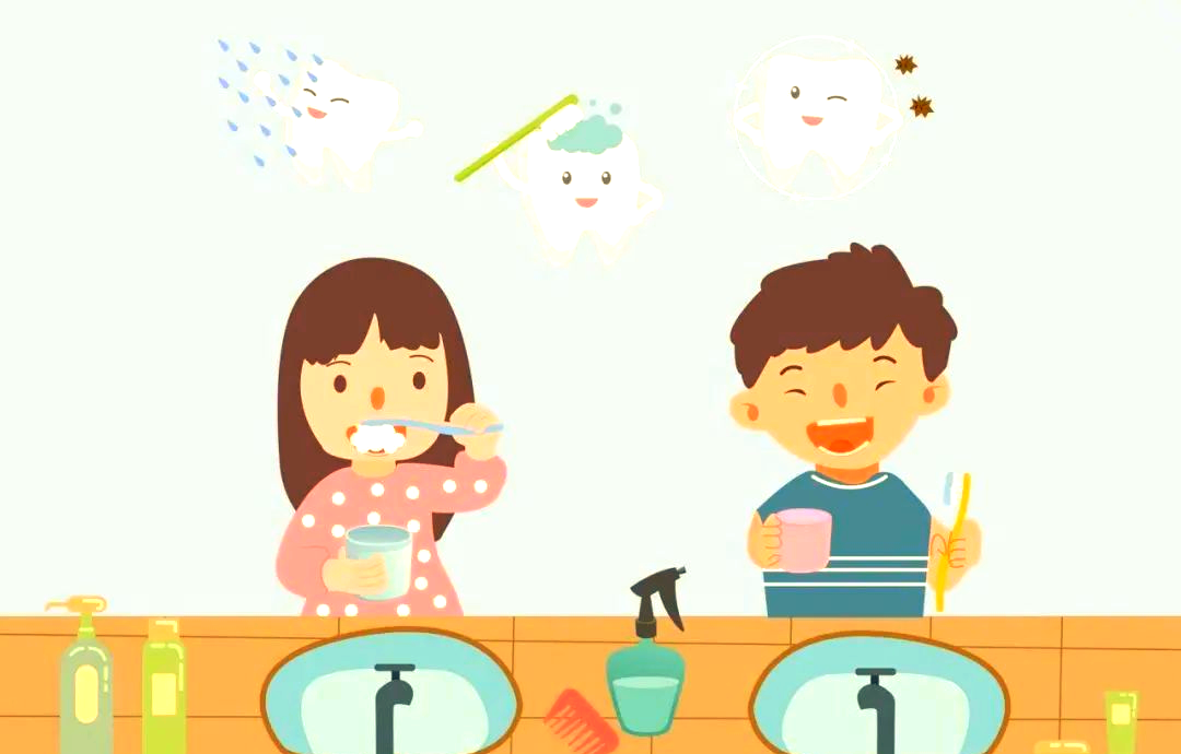 孩子爱牙从小抓起:圆弧刷牙法详解