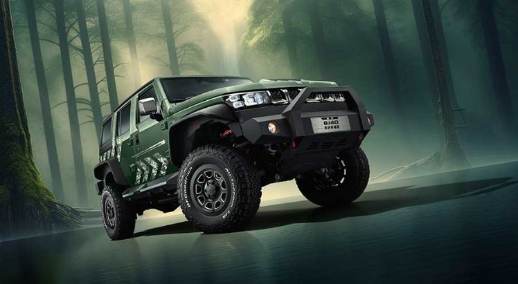 2024款北京bj40雨林穿越版来袭,你准备好了吗?