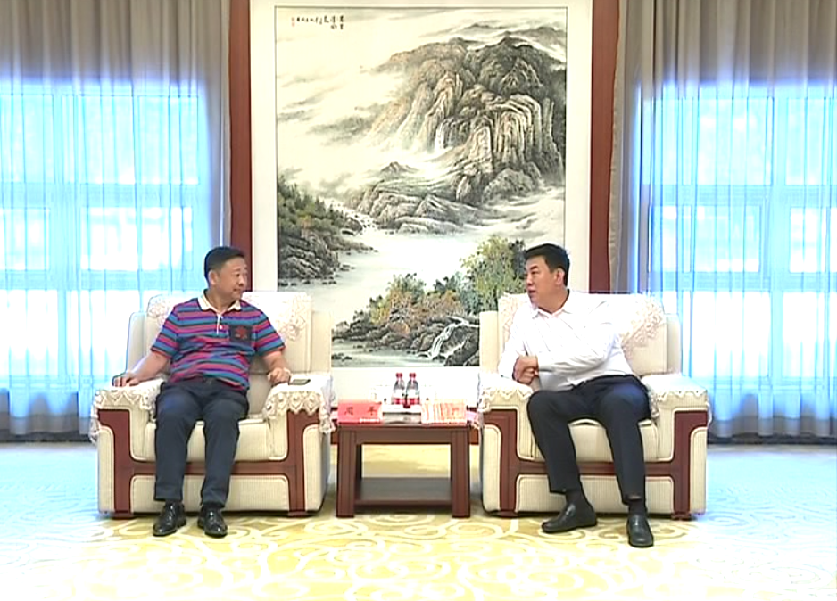 赵荣国会见深圳玉禾田集团董事长周平一行