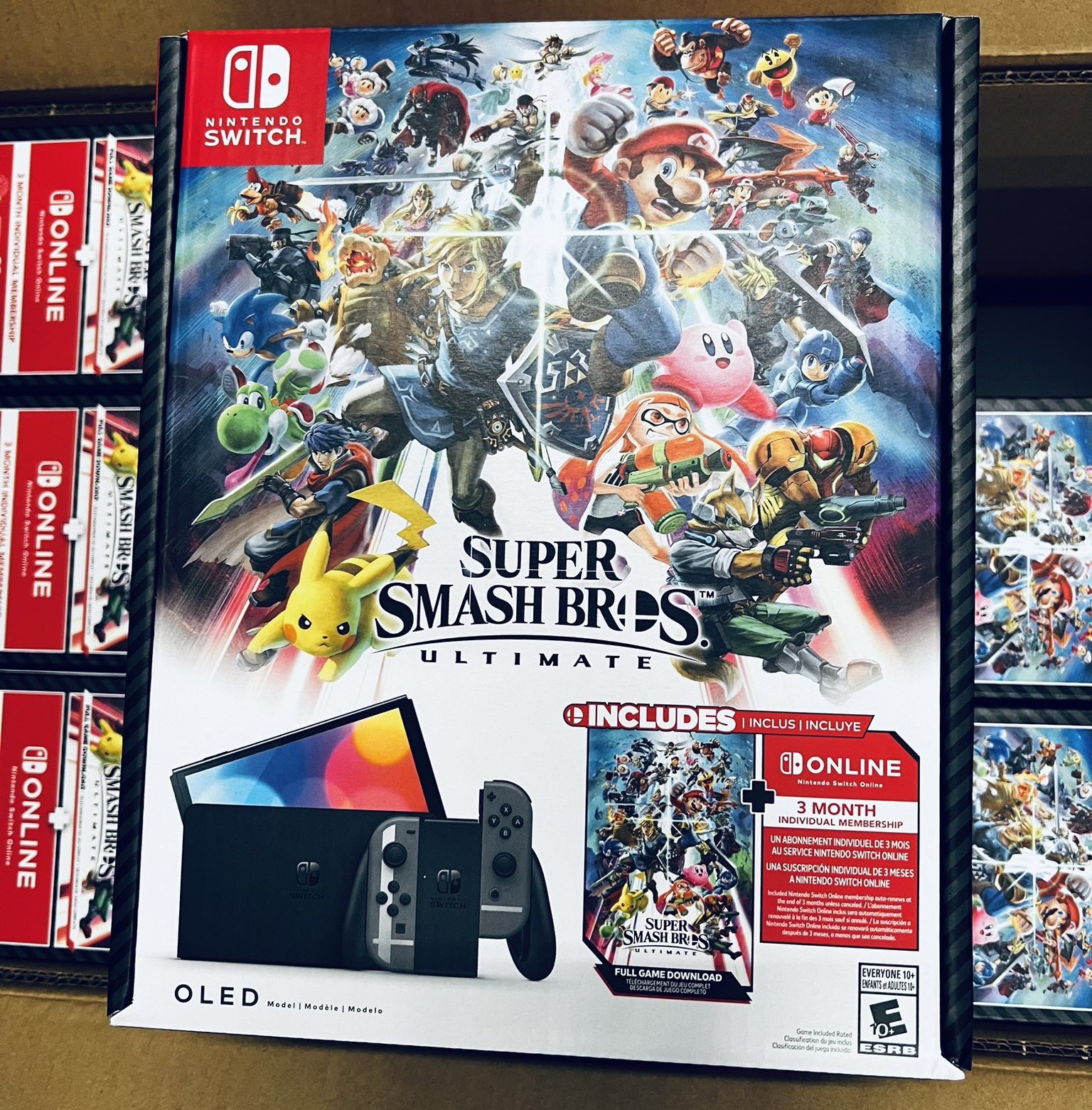 任天堂将推出《任天堂明星大乱斗特别版》switch oled 同捆套装