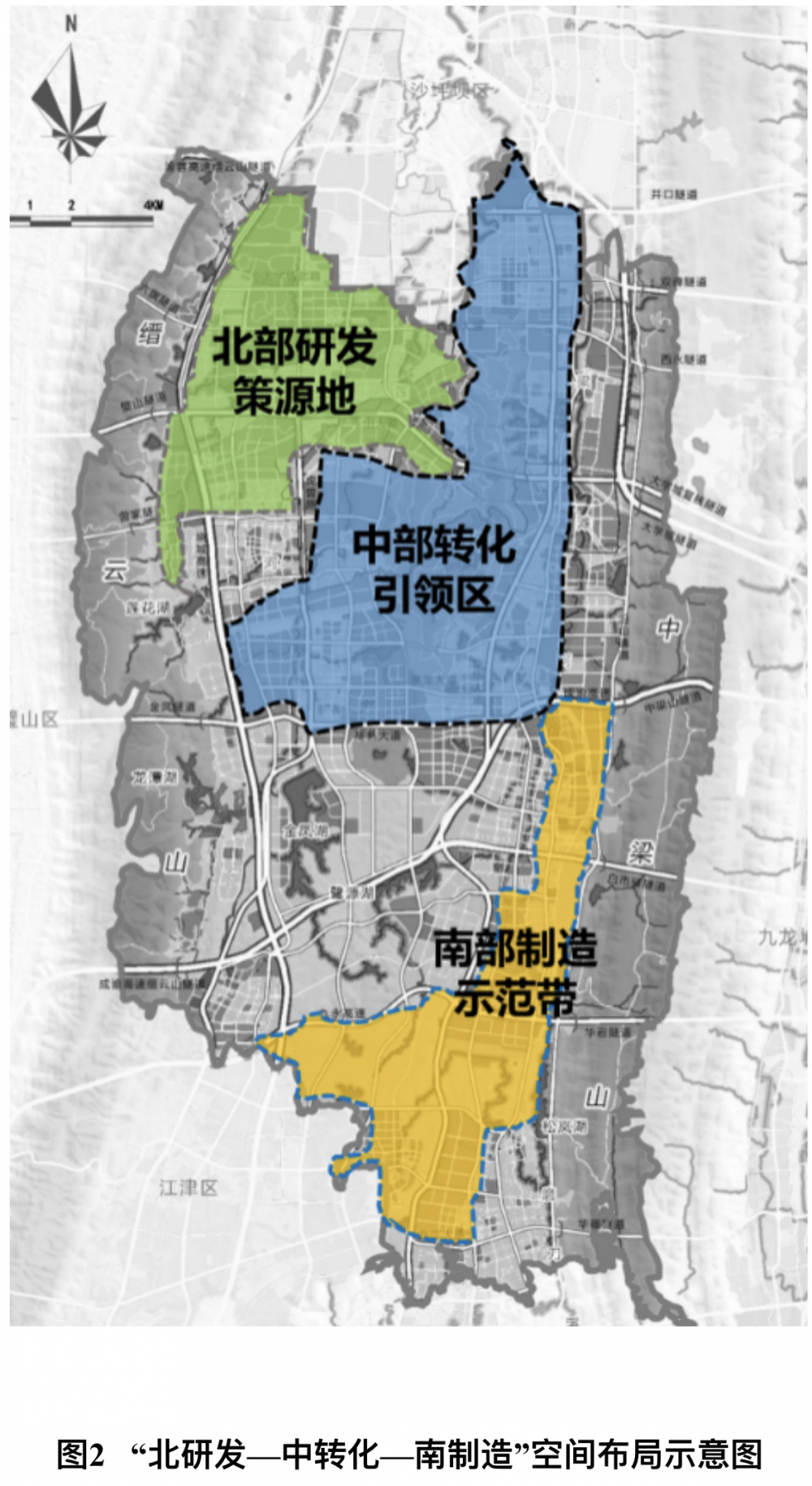重庆高新区划分图图片